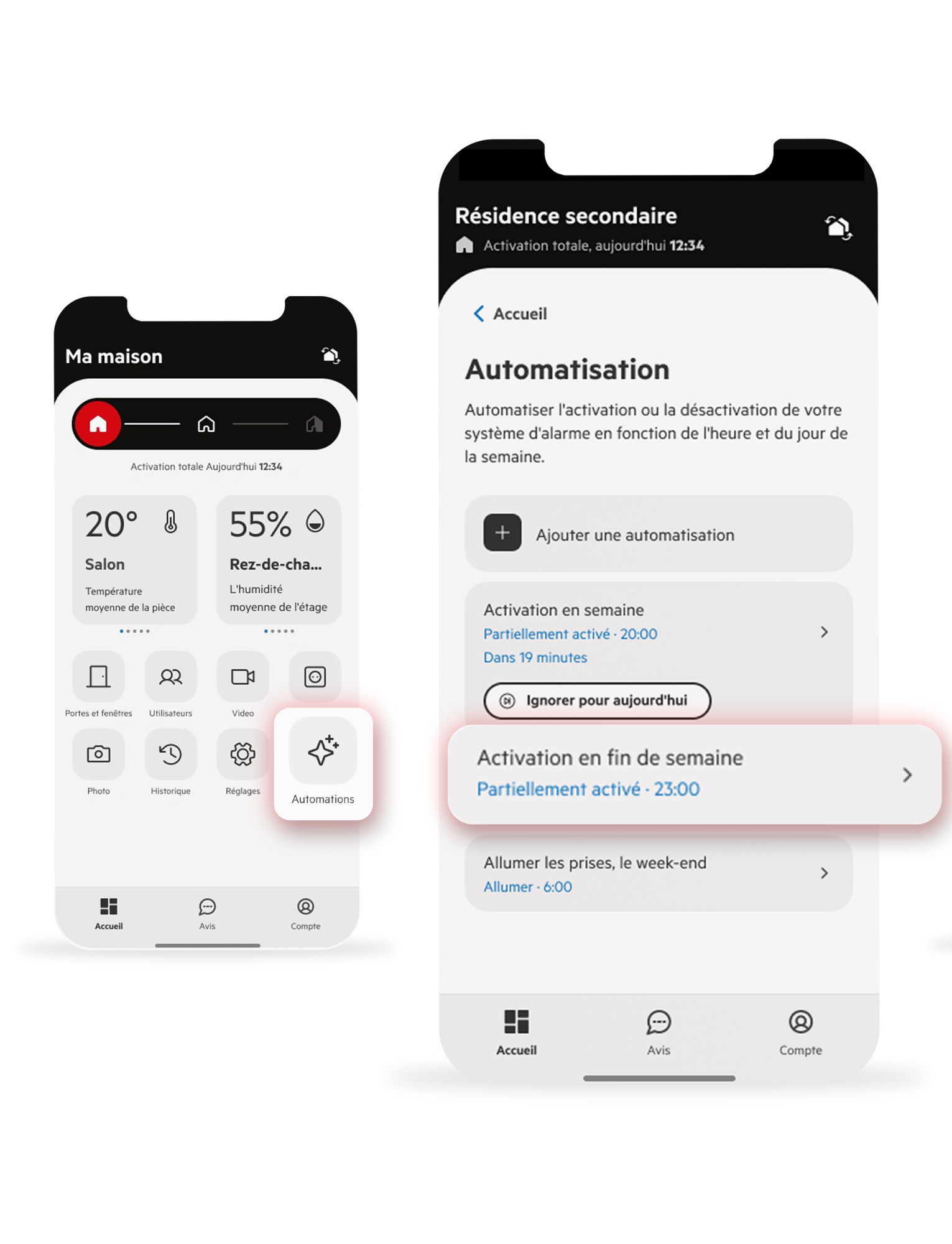 automatisation application sector alarm